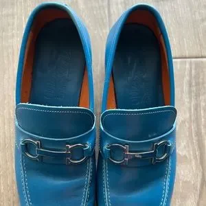 Blue Salvatore Ferragamo shoes and belt (set of 2) Salvatore Ferragamo | Shoes | Blue Salvatore Ferragamo Shoes  main image 2